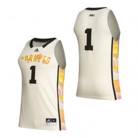 #1 Alabama State Hornets Honoring Black Excellence Basketball Jersey Khaki