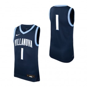 #1 Villanova Wildcats Nike Youth Icon Replica Basketball Jersey Navy