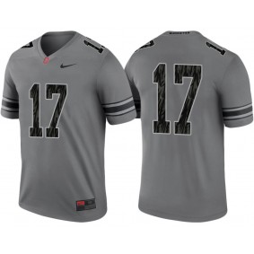 #17 Grey Alternate Legend Game Ohio State Buckeyes Jersey