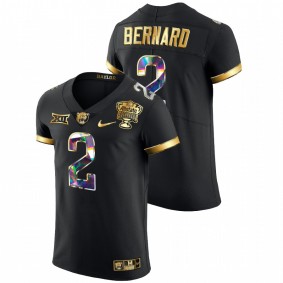 Baylor Bears Terrel Bernard #2 College Football Jersey Black Golden Diamond Edition 2021-22