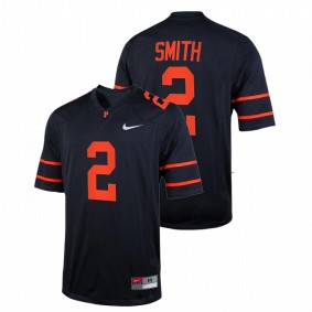 Princeton Tigers Cole Smith #2 Jersey Navy 2021 Ivy League Football Conference Champions 2021-22