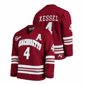 Matthew Kessel UMass Minutemen Maroon 2021-22 College Hockey Jersey