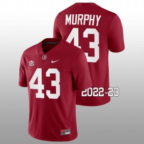 Alabama Crimson Tide Shawn Murphy #43 Jersey Crimson College Basketball 2022-23