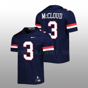 Arizona Wildcats #3 Jordan McCloud Untouchable Football Men Navy Jersey 2022-23