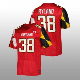 Maryland Terrapins Chad Ryland #38 Replica Jersey Red College Football 2022-23