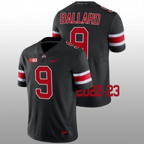 Ohio State Buckeyes Jayden Ballard #9 Jersey Black Limited Football 2022-23