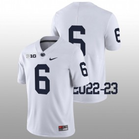 Penn State Nittany Lions Zakee Wheatley #6 Limited Jersey White College Football 2022-23