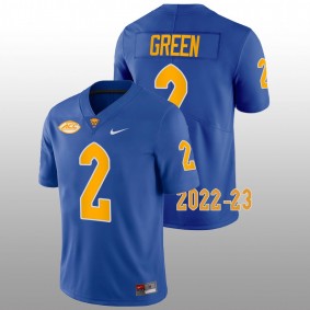 Pitt Panthers David Green #2 Jersey Royal Limited Football 2022-23