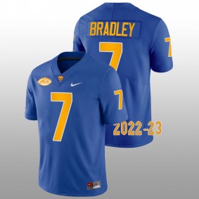 Pitt Panthers Jaden Bradley #7 Jersey Royal Limited Football 2022-23