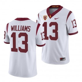 USC Trojans Caleb Williams College Football Jersey #13 White 2022-23 Uniform