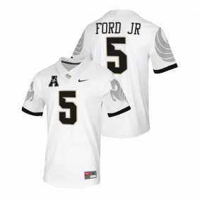 UCF Knights Troy Ford Jr #5 Jersey White College Football 2022