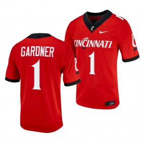 Sauce Gardner Cincinnati Bearcats #1 Red Jersey 2023 Alternate Football Men's Replica Uniform