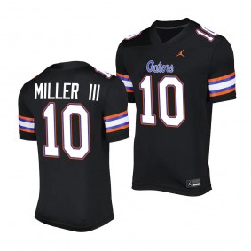 Jack Miller III Florida Gators Alternate Game #10 Jersey Men's Black 2023 Salute To Service Uniform