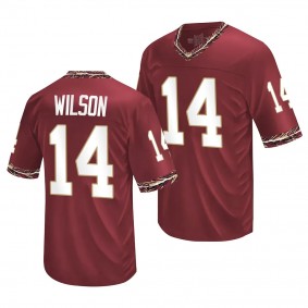 Florida State Seminoles Johnny Wilson College Football Jersey #14 Garnet 2023 Replica Uniform