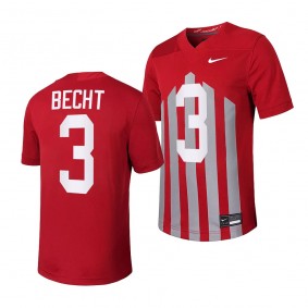 Rocco Becht Iowa State Cyclones #3 Cardinal Jersey 2023 Throwback Football Men's Replica Uniform