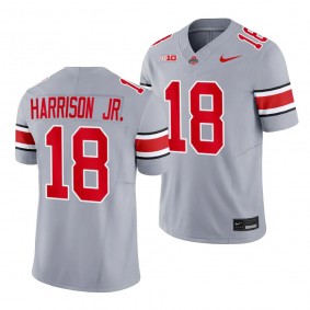 Ohio State Buckeyes #18 Marvin Harrison Jr. 2023 Alternate Gary Limited Football Jersey Men's