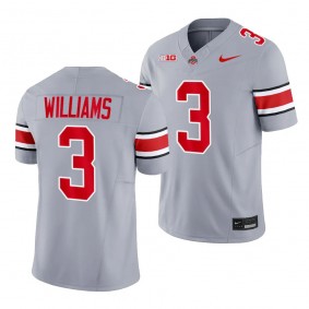 Ohio State Buckeyes #3 Miyan Williams 2023 Alternate Gary Limited Football Jersey Men's