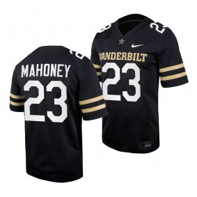 Vanderbilt Commodores Jaylen Mahoney Home Football Jersey #23 Black 2023 Replica Uniform