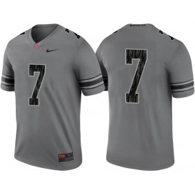 #7 Grey Alternate Legend Game Ohio State Buckeyes Jersey