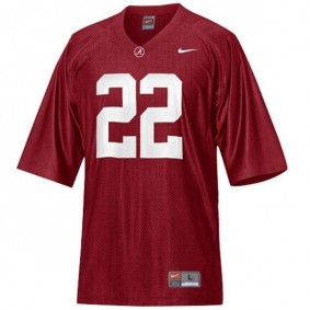 Male Alabama Crimson Tide #22 Mark Ingram Red Football Jersey