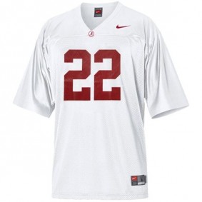 Youth Alabama Crimson Tide #22 Mark Ingram White Football Jersey