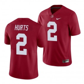 Alabama Crimson Tide Jalen Hurts 2 Crimson Limited Jersey Men's