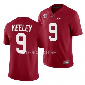 Alabama Crimson Tide College Football Keon Keeley Crimson 2023 5-star Jersey