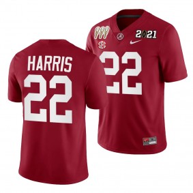 Najee Harris Alabama Crimson Tide 3X CFP National Championship Jersey Crimson Winner