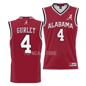 Alabama Crimson Tide Noah Gurley College Basketball Jersey Youth Crimson