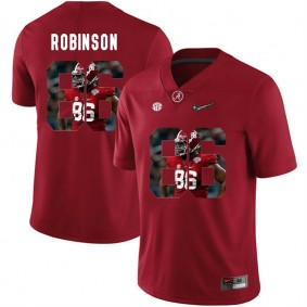 Alabama Crimson Tide Football #86 Red Player Portrait College A'Shawn Robinson Jersey