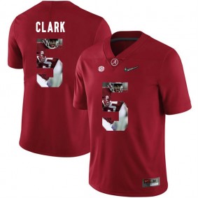 Alabama Crimson Tide Football #5 Red Player Portrait College Ronnie Clark Jersey