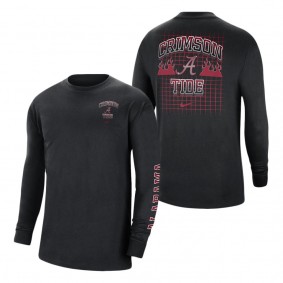 Alabama Crimson Tide Tour Max 90 Long Sleeve T-Shirt Black