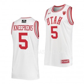 Alissa Pili Utah Utes #35 White Women's Basketball Jersey 2022-23