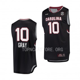 Allisha Gray #10 South Carolina Gamecocks Women's Basketball Jersey Black