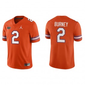 Amari Burney Florida Gators Jordan Brand Game College Football Jersey Orange