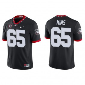 Amarius Mims Georgia Bulldogs Nike Alternate Game College Football Jersey Black