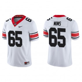 Amarius Mims Georgia Bulldogs Nike Alternate Game College Football Jersey White