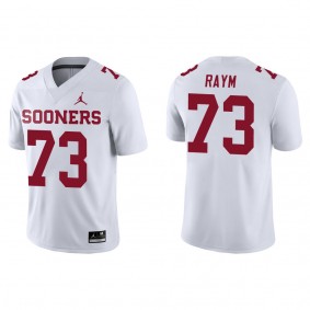 Andrew Raym Oklahoma Sooners Jordan Brand Game College Football Jersey White