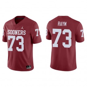 Andrew Raym Oklahoma Sooners Jordan Brand Game College Football Jersey Crimson