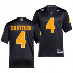 Cameron Skattebo Arizona State Sun Devils Premier Black Men College Football 4 Jersey 2023