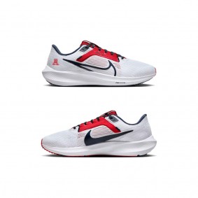 Arizona Wildcats Nike Unisex Zoom Pegasus 40 Running Shoes White