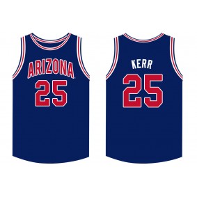 Arizona Wildcats #25 Steve Kerr Royal Original Retro Brand College Basketball Jersey