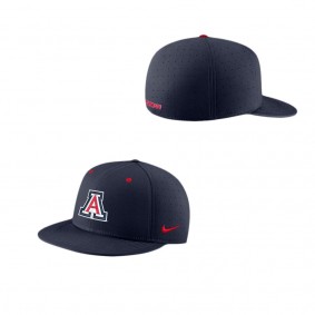 Arizona Wildcats True Performance Fitted Hat Navy