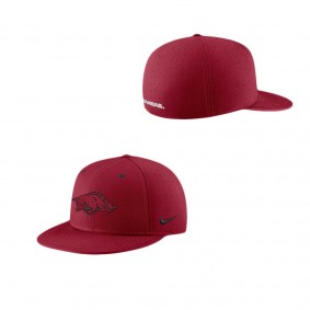 Arkansas Razorbacks True Performance Fitted Hat Cardinal