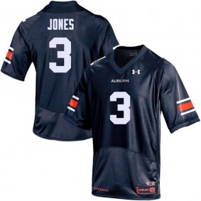 Auburn Tigers #3 Navy College Football Jonathan Jones Jersey