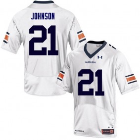 Auburn Tigers #21 White College Football Kerryon Johnson Jersey