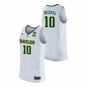 Baylor Bears #10 Aquira DeCosta 2019 NCAA Women's Basketball Champions Jersey - White