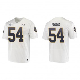 Blake Fisher Notre Dame Fighting Irish Replica College Football Jersey White