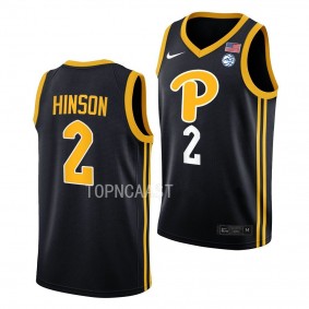 Blake Hinson Pitt Panthers #2 Black College Basketball Jersey