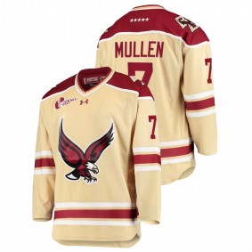 Joe Mullen Boston College Eagles Beige Alternate College Hockey Jersey